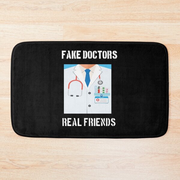 Item preview,  Fake doctors real friends designed and sold by Designhub14.