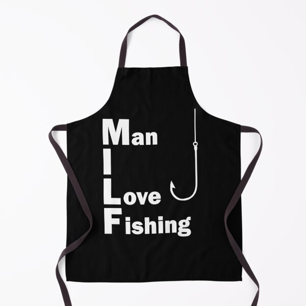 Item preview, MILF Man I Love Fishing (black) designed and sold by verypunny2.