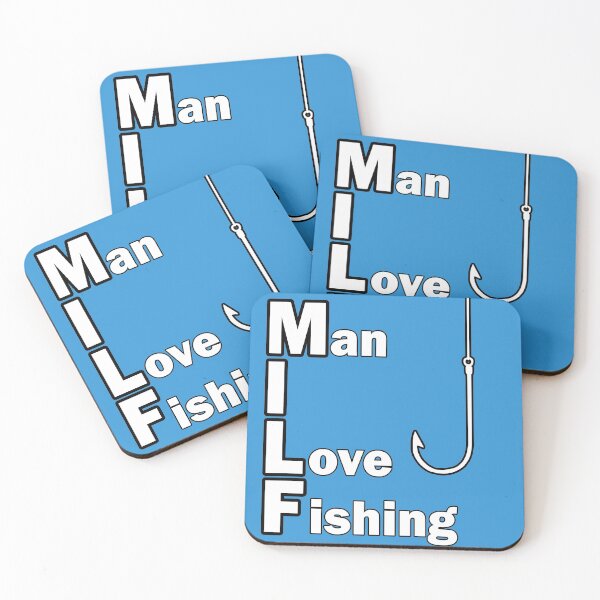 Item preview, MILF Man I Love Fishing (black) designed and sold by verypunny2.