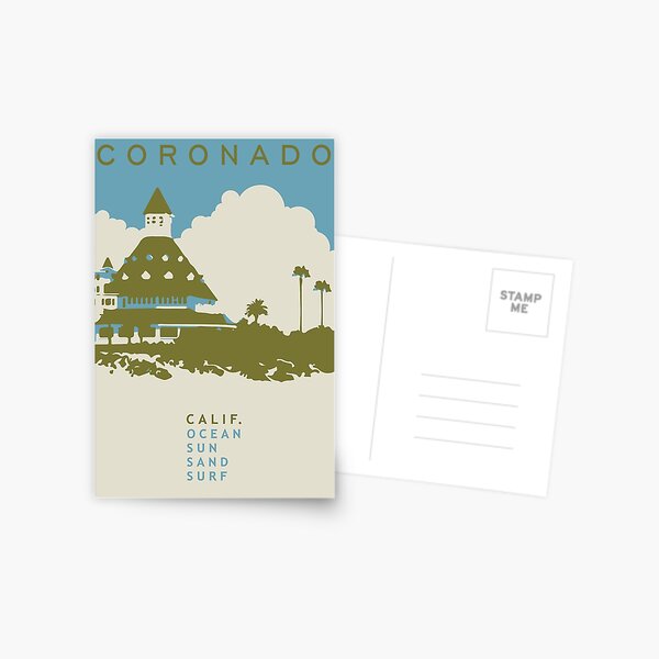 Coronado - California. Postcard