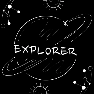 Artwork thumbnail, Explorer - space by RIVEofficial