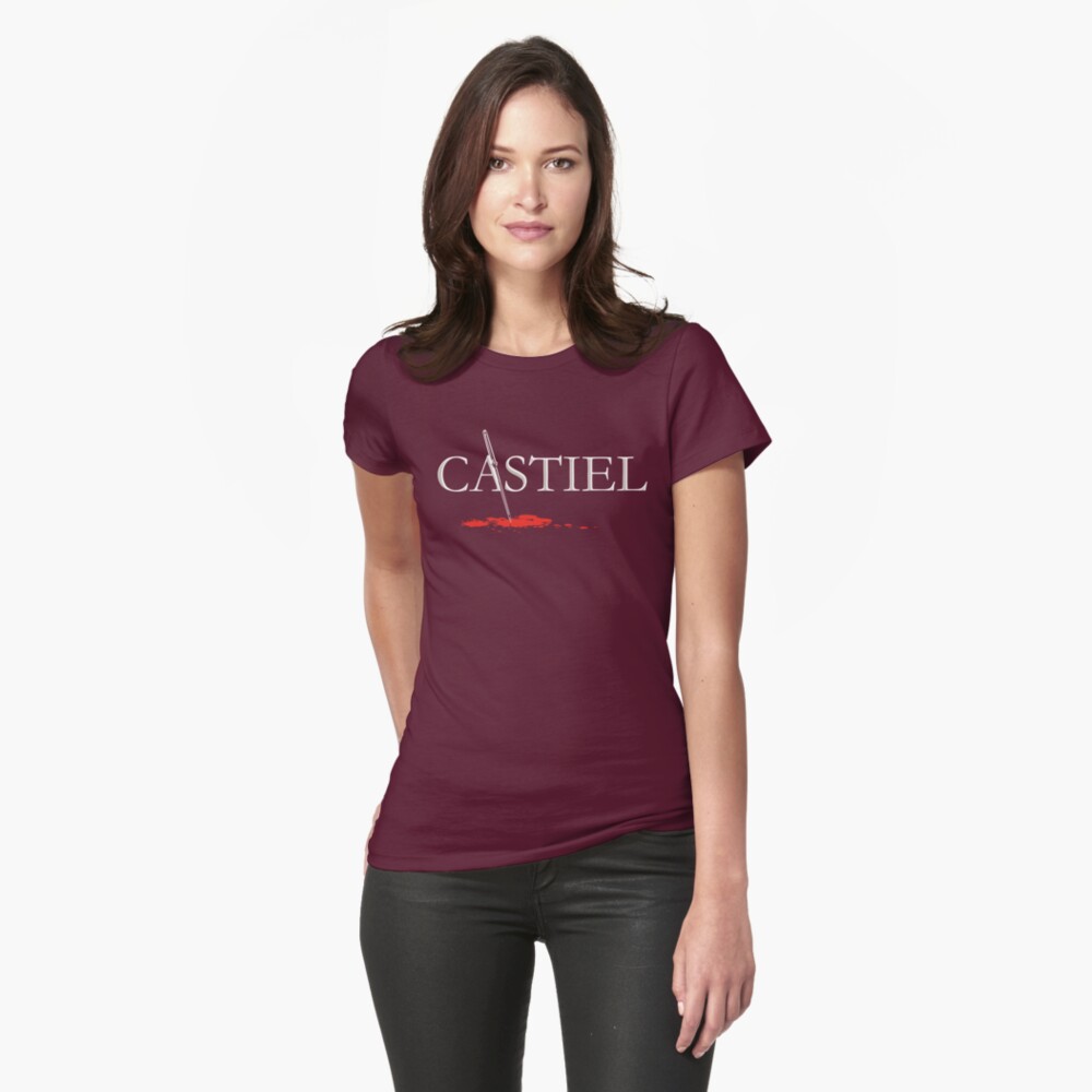 Castiel Fitted T-Shirt