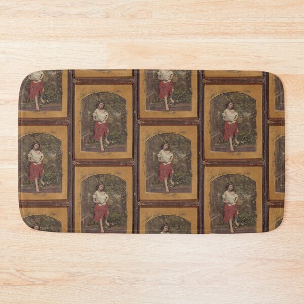 Item preview, Portrait of a little Ragamuffin - Vintage kitsch art designed and sold by Vintage Designs +.