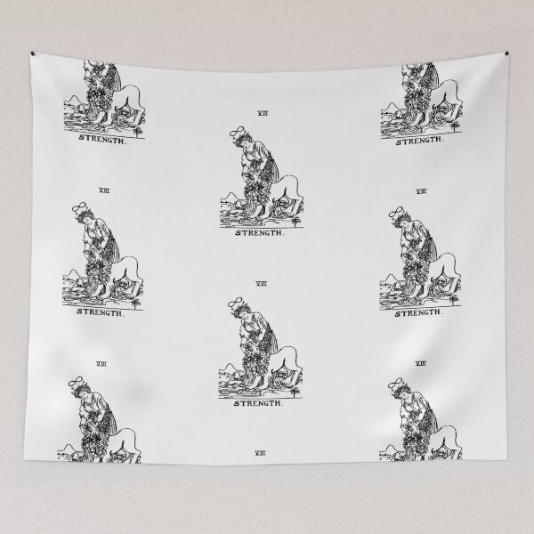 Item preview, Tarot Card - Strength designed and sold by isstgeschichte.