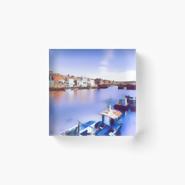 Item preview, Whitby Old Town and Swing Bridge, North Yorkshire designed and sold by MichaelBShannon.