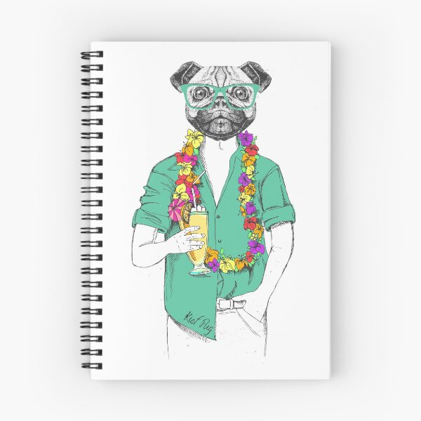 Item preview, Kief Aloha Pug Hawaai designed and sold by kief-clothes.