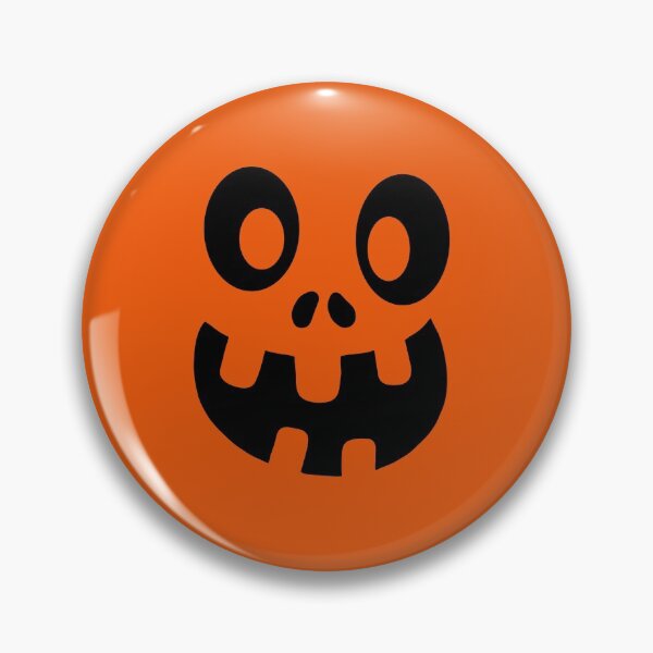 Item preview, Halloween Toothy Grin Pumpkin Face designed and sold by DeliliahDoodles.