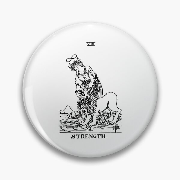 Item preview, Tarot Card - Strength designed and sold by isstgeschichte.
