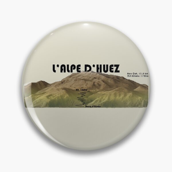 Aperçu de l'œuvre L'Alpe d'Huez créée et vendue par C-Tiny-Factory.