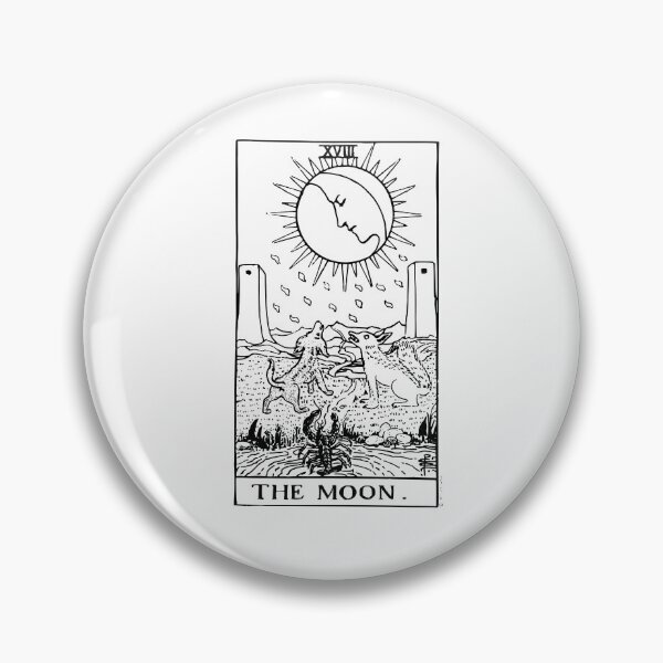 Item preview, Tarot Card - Moon designed and sold by isstgeschichte.