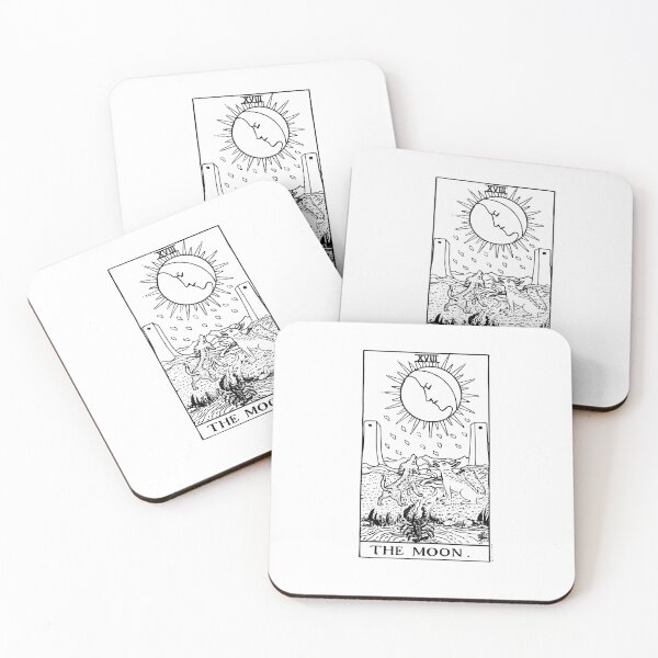 Item preview, Tarot Card - Moon designed and sold by isstgeschichte.