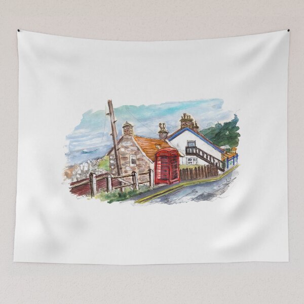 Item preview, Cottages In Runswick Bay designed and sold by Goodaboom.