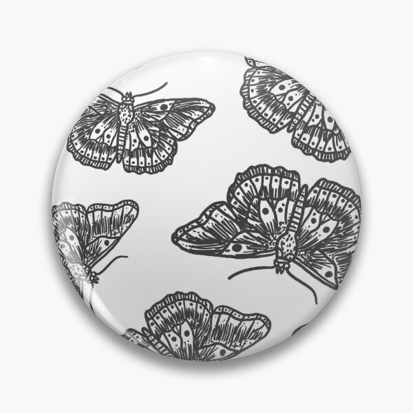 Item preview, HS Butterfly Tattoo (White Edition) designed and sold by nightowlcave.