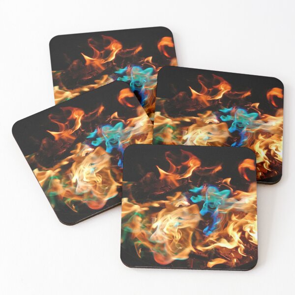 Item preview, Coloured Fire designed and sold by WonkeyCreations.