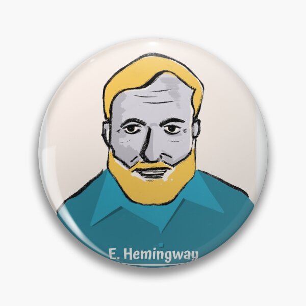 Item preview, Ernest Hemingway designed and sold by Tareq Hasan.