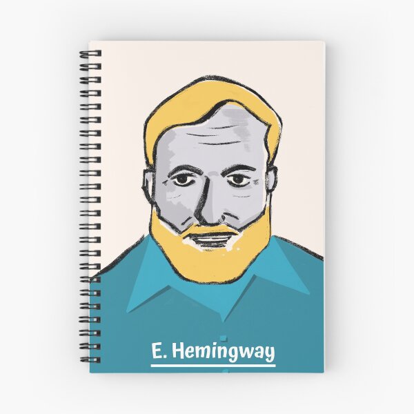 Item preview, Ernest Hemingway designed and sold by Tareq Hasan.