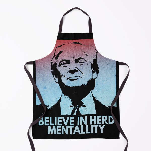 Artikelvorschau, Glaube an Herden-Mentallität (Vintage Retro-Stil • Trump Meme • Sarkastische Satire) entworfen und verkauft von SassyClassyMe.