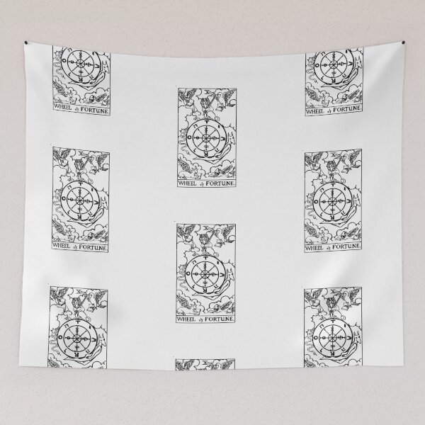 Item preview, Tarot Card - Wheel Of Fortune designed and sold by isstgeschichte.