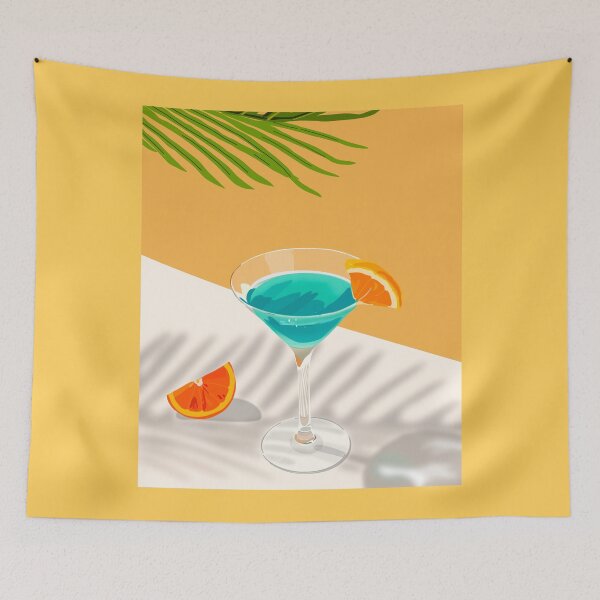 Item preview, Drink in blue designed and sold by littleartist18.