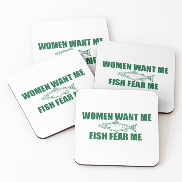 Item preview, WOMEN WANT ME FISH FEAR ME designed and sold by btilyas.