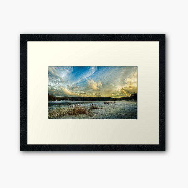 Winter Afternoon Framed Art Print
