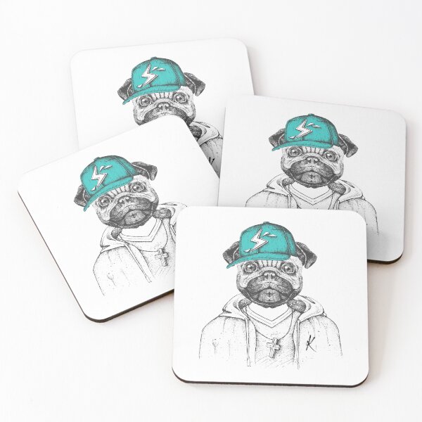 Item preview, Kief Pug Baseball Cap designed and sold by kief-clothes.