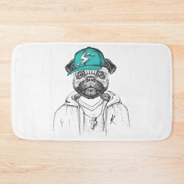 Item preview, Kief Pug Baseball Cap designed and sold by kief-clothes.