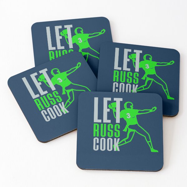 Item preview, Let Russ Cook Seattle Football Quarterback Number 3 designed and sold by MPowerTeez.