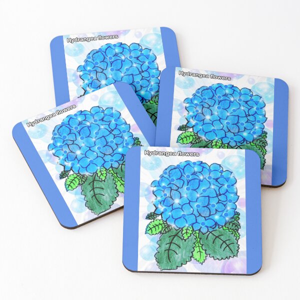 Item preview, Floral pattern - Hydrangea  designed and sold by Shirley cute art .