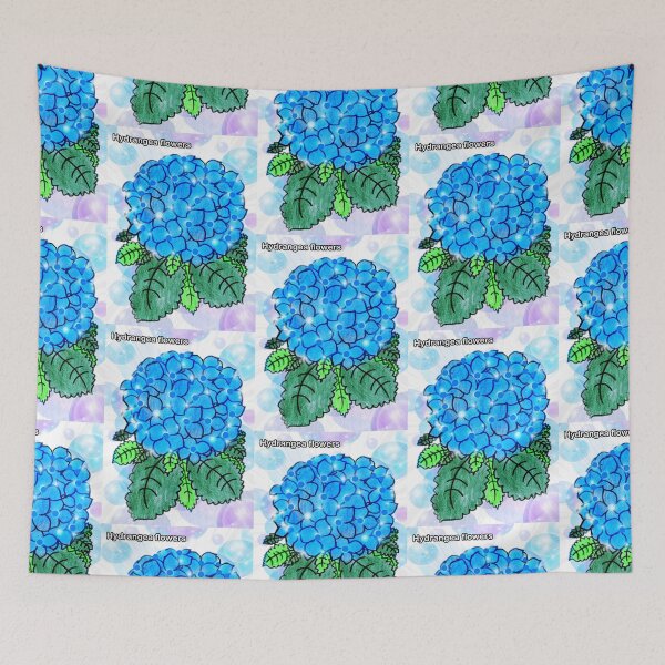 Item preview, Floral pattern - Hydrangea  designed and sold by Shirley cute art .