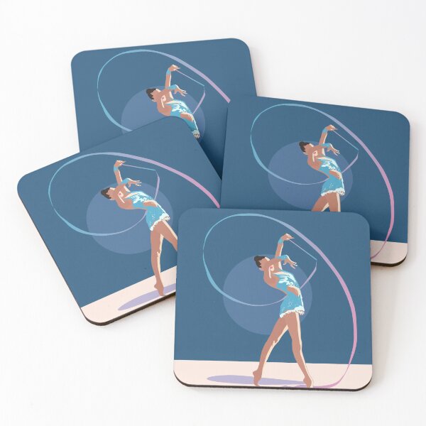 Item preview, Rhythmic Gymnast with a ribbon designed and sold by Zhuzha.