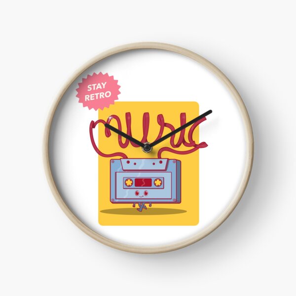 Item preview, Stay Retro Music Featuring Funny Music Cassette Characters  designed and sold by S Y N T H R E A L M.