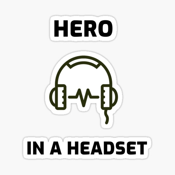Sticker Smart-Com Headset - Maugrafix