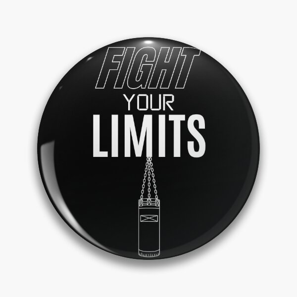 Item preview, Fight Your Limits - boxing bag designed and sold by RIVEofficial.