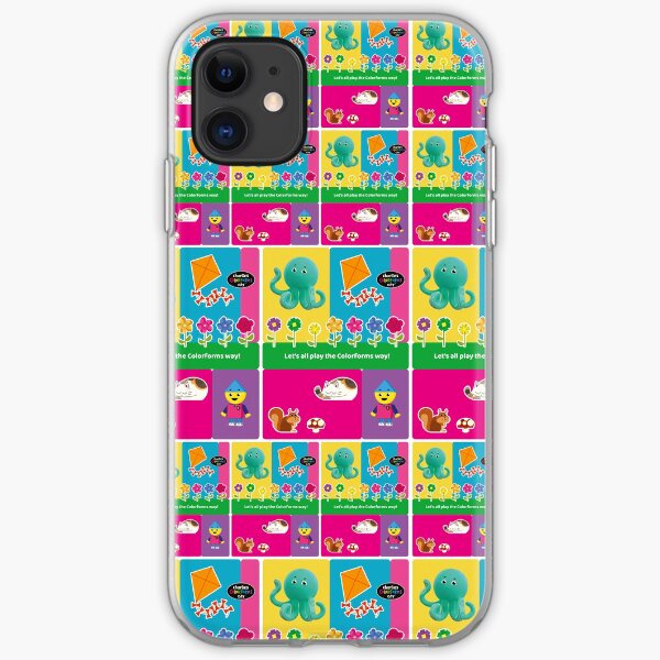Charlie`s Colorforms City, lets all play the colorforms way iPhone Soft Case