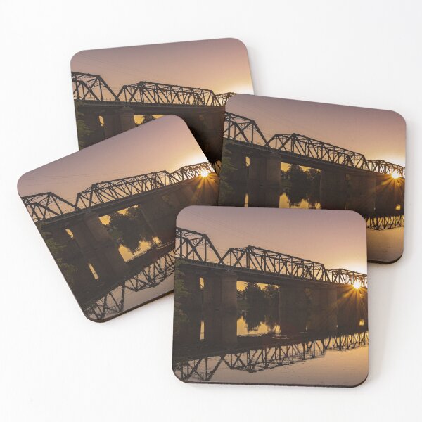 Item preview, Victoria Bridge at Sunset designed and sold by Michael Cherne.
