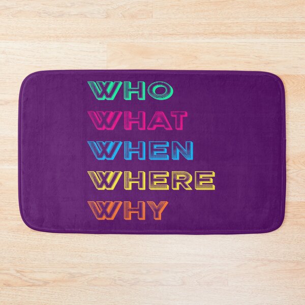 Item preview, The five W designed and sold by yayor.