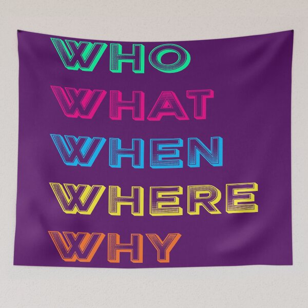 Item preview, The five W designed and sold by yayor.