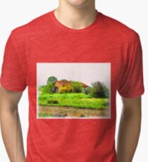Rural building Tri-blend T-Shirt