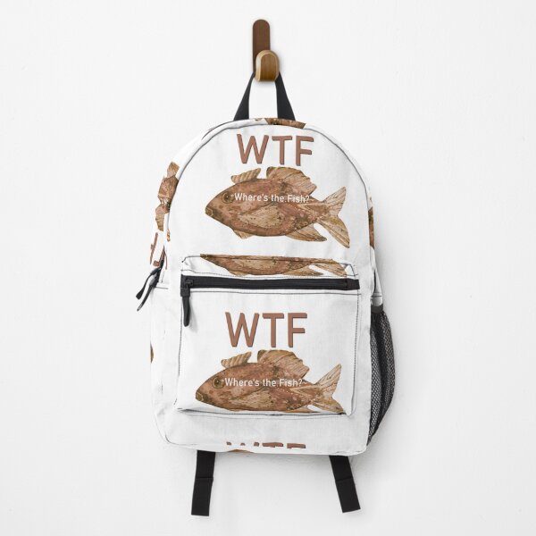 Item preview, W T F (Where's the Fish?) designed and sold by Barbny.