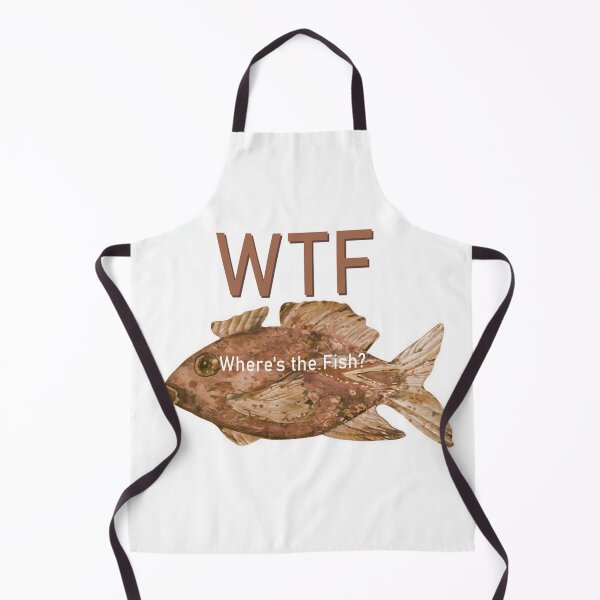Item preview, W T F (Where's the Fish?) designed and sold by Barbny.