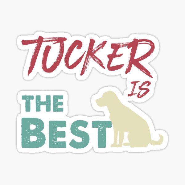 Tucker Dog Stickers for Sale