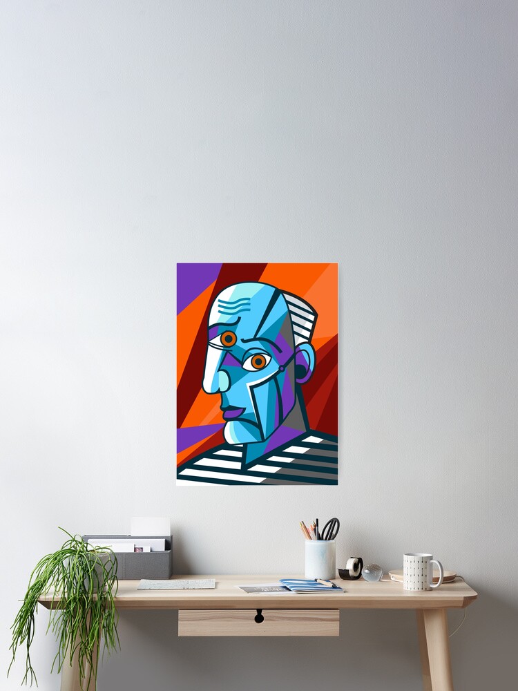 THE POSTER CLUB ポスター ABSTRACT Cubism Atelier Cph, Abstract Cubism - THE POSTER CLUB