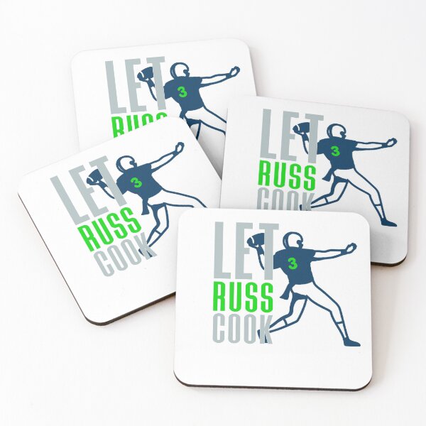 Item preview, Let Russ Cook Seattle Football Quarterback Number 3 designed and sold by MPowerTeez.