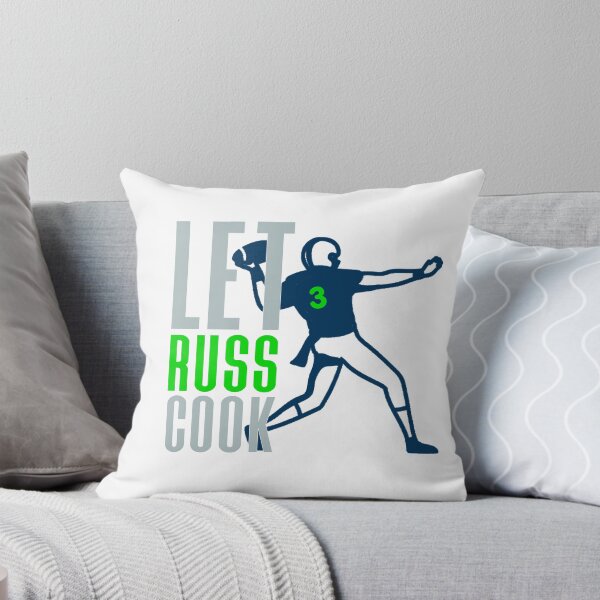 Item preview, Let Russ Cook Seattle Football Quarterback Number 3 designed and sold by MPowerTeez.