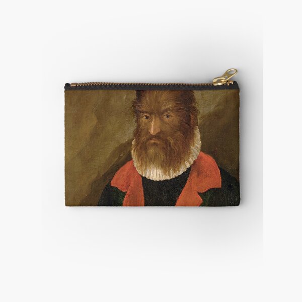 Item preview,  Lycantrope Pedro Gonzales the hairy Habsburg  vintage portrait (closeup) designed and sold by Vintage Designs +.