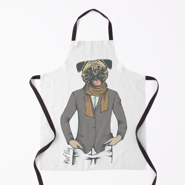 Item preview, Kief Hipster Pug designed and sold by kief-clothes.