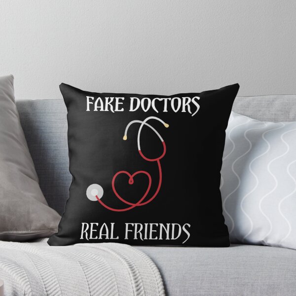 Item preview, Fake doctors real friends designed and sold by Designhub14.