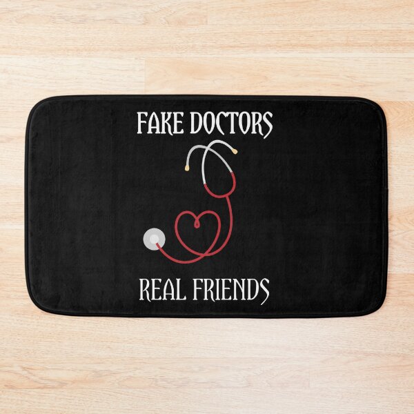Item preview, Fake doctors real friends designed and sold by Designhub14.