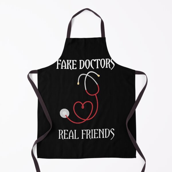 Item preview, Fake doctors real friends designed and sold by Designhub14.